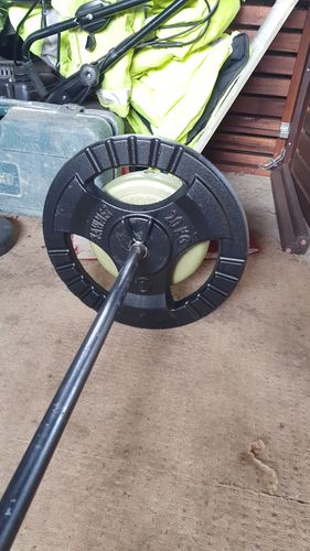 Customer photo review of 2x 20kg STANDARD HOME PLATES  31mm