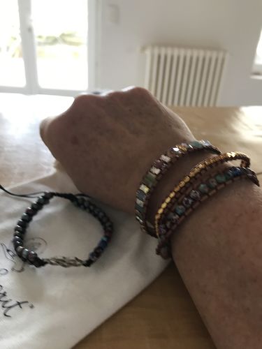 Customer photo review of BRACELET DE PROTECTION DE L'AMOUR ÉTERNEL