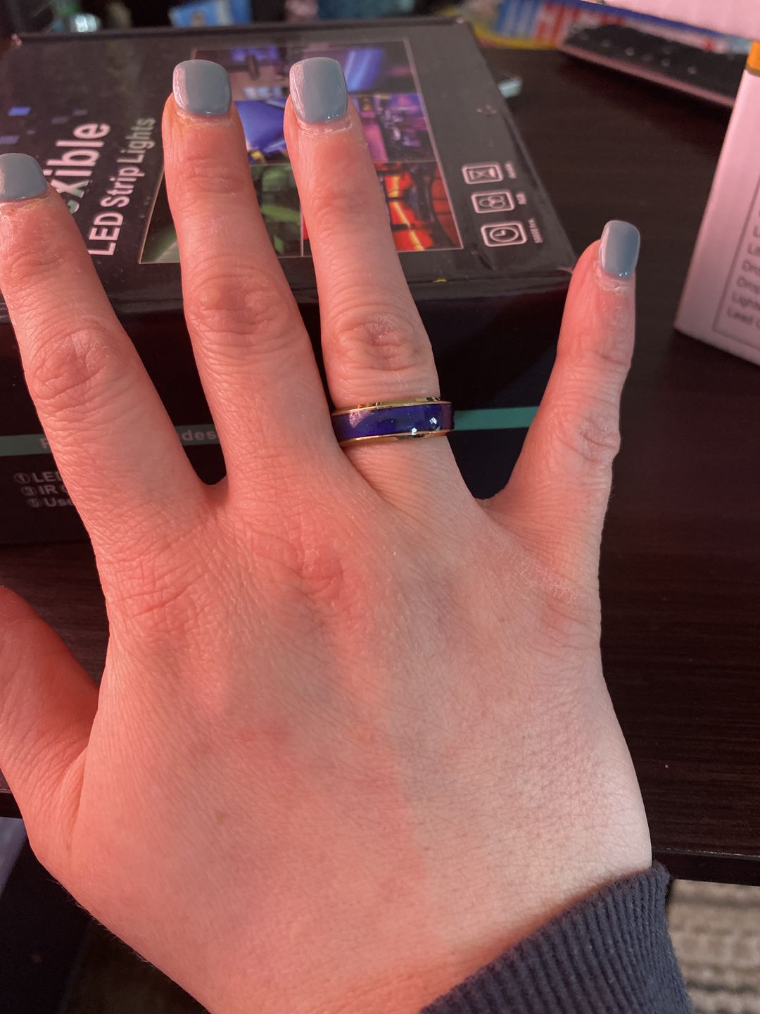 Customer photo review of Mystical Mood Ring