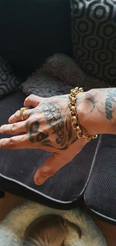 Customer photo review of PATTERNED BELCHER 12MM SET (GOLD)
