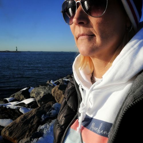 Customer photo review of Meerchenhaft Meerfarben - Unisex Organic Hoodie