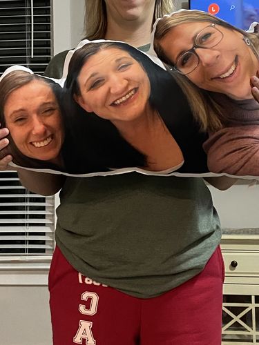 Customer photo review of Create A Custom Object Pillow