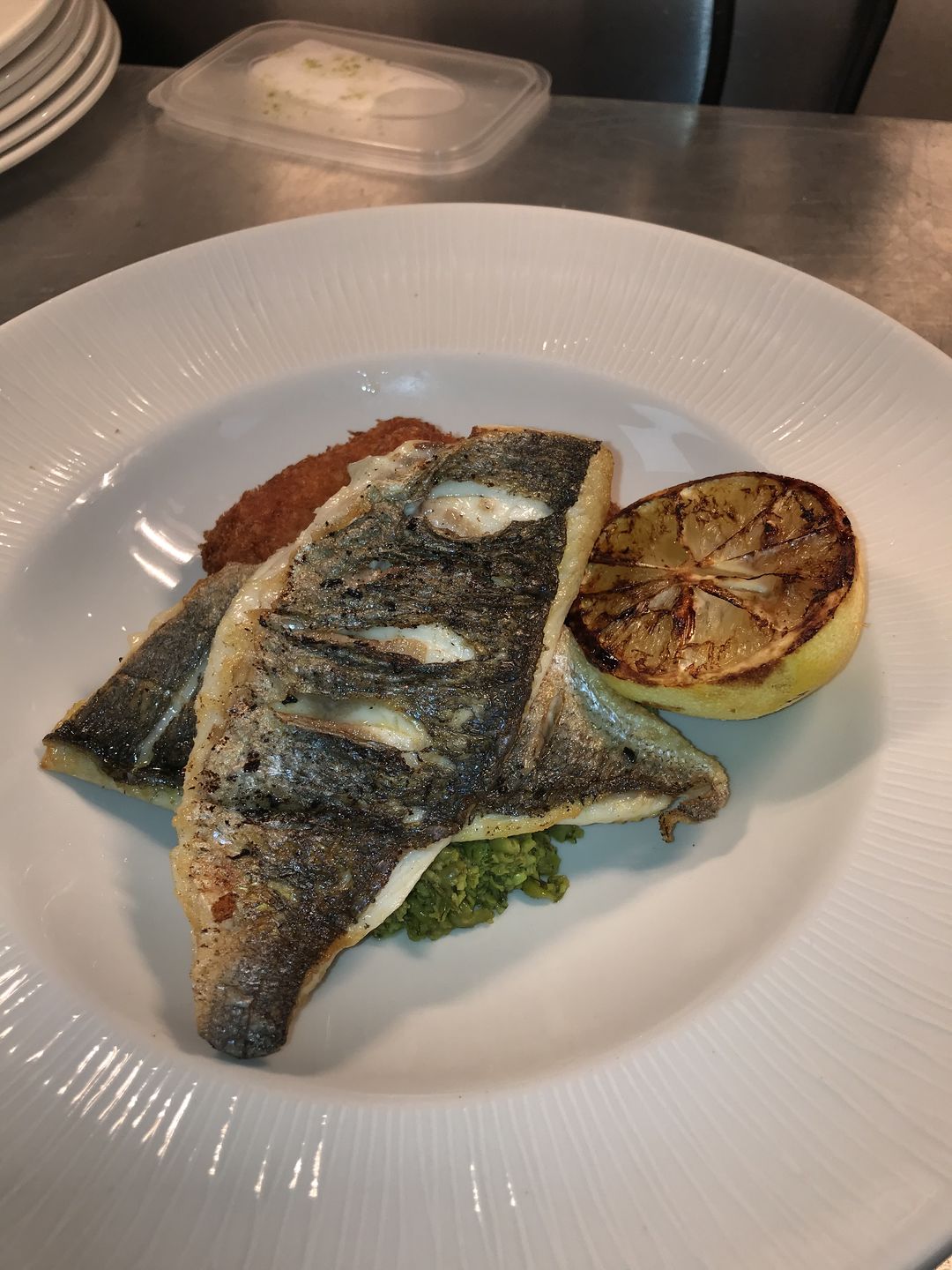 Customer photo review of Sea Bass fillet