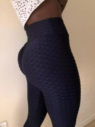 Customer photo review of GYMKARTEL® ANTI-CELLULITE AND PUSH UP LEGGINGS - NAVY