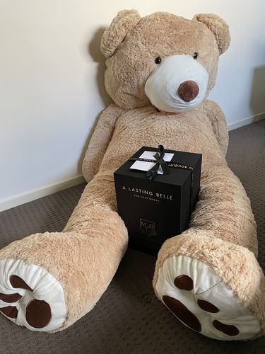 Customer photo review of Giant Bear WITH Lasting Belle