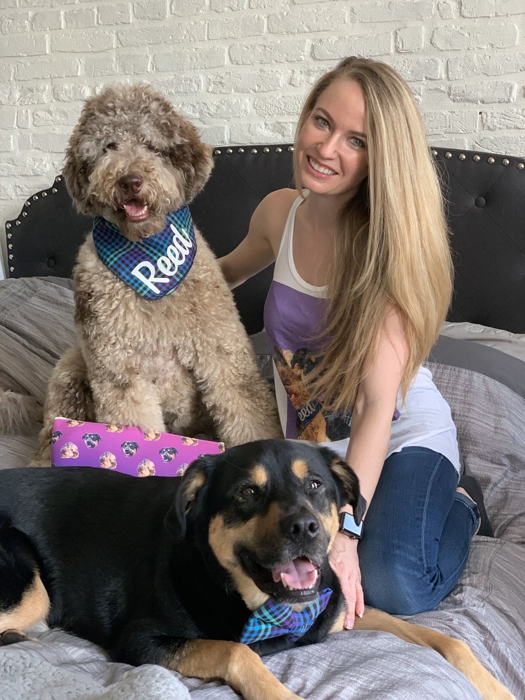Customer photo review of Custom Pet Art DoppKit Bag