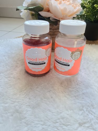 Customer photo review of Good Hair Vitamins - 1 mois