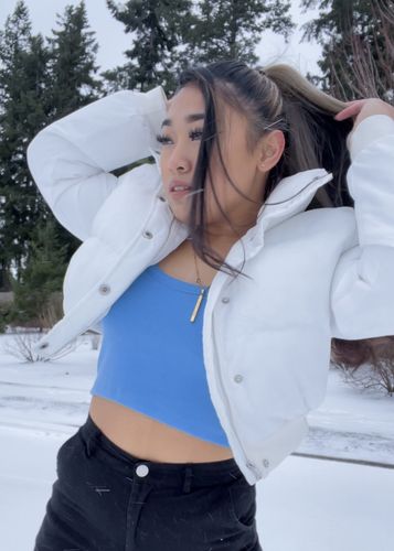 Customer photo review of Rosa Crop Top