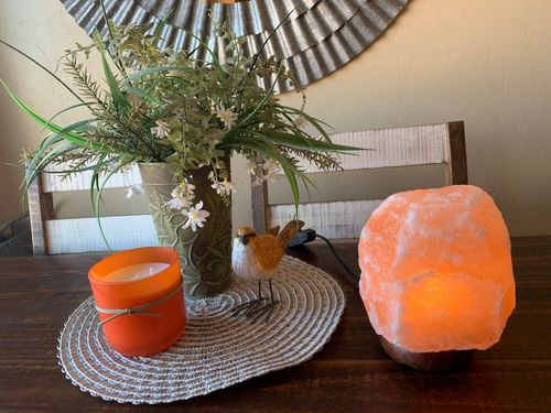 Customer photo review of Original Himalayan Salt Lamp (Medium)