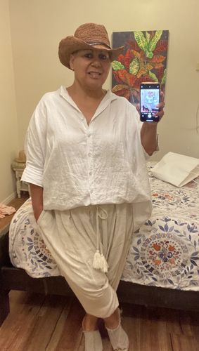 Customer photo review of Moroccan Pant Natural