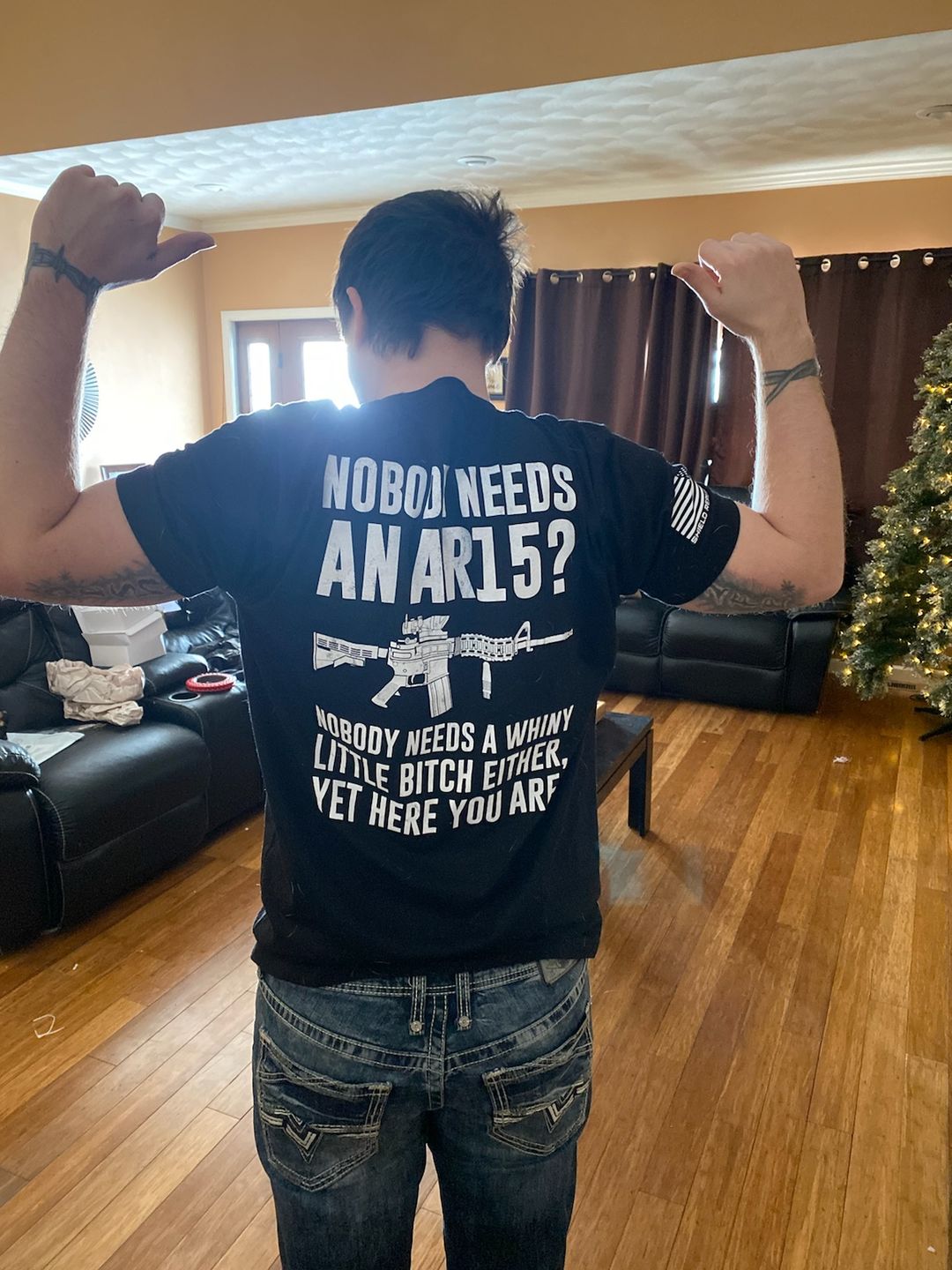 Customer photo review of Nobody Needs An AR15?