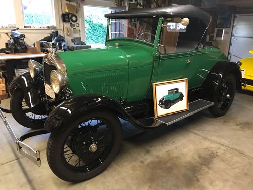 Customer photo review of Custom Car Portrait