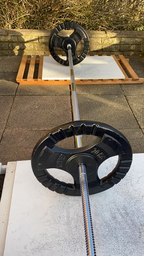 Customer photo review of 2x 20kg STANDARD HOME PLATES  31mm