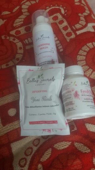 Customer photo review of Natural Yoni Wash