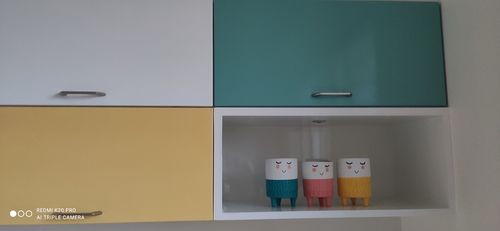 Customer photo review of Smiling Planter (Set of 3)