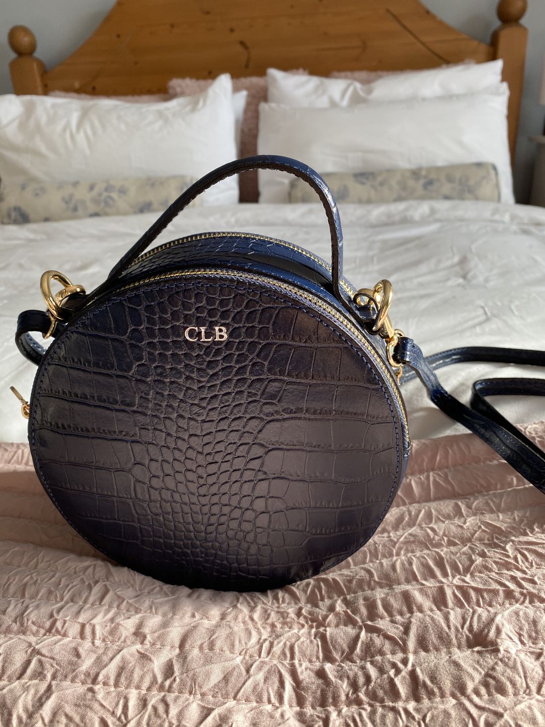 Customer photo review of The Rosie Circle CROC Bag