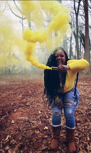 Customer photo review of Single Vent Smoke Grenades (90 Sec)