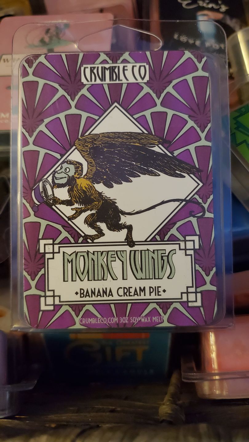 Customer photo review of Monkey Wings Wax Melts