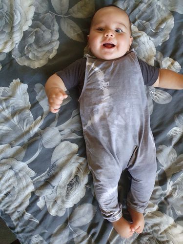 Customer photo review of Bobah Baby - Tie Dyed Romper | Various Colours