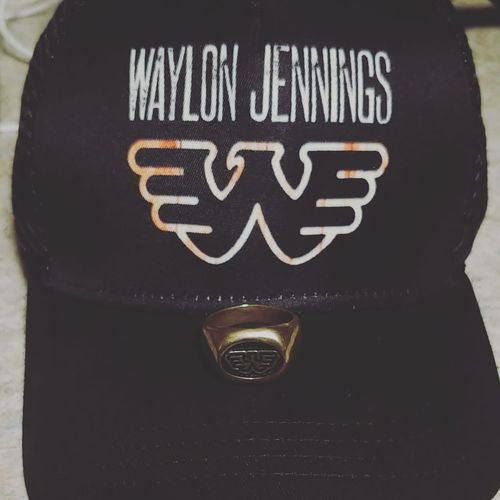 Customer photo review of Waylon Jennings Flying W Ring - Sterling Silver or Bronze