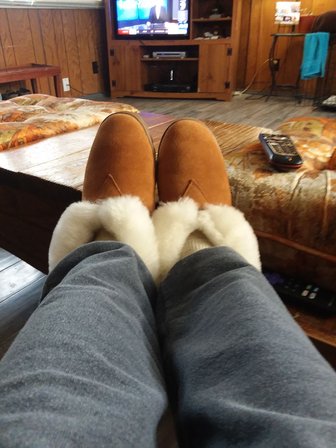 Customer photo review of LADIES SHEEPSKIN BOOTIE