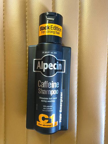 Customer photo review of Alpecin Caffeine Shampoo C1 Black Edition (250ml)