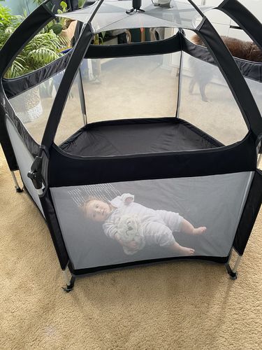 Customer photo review of Pop N' Go® Playpen