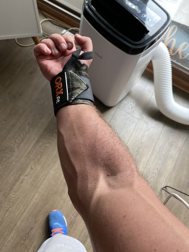 Customer photo review of Muñequeras Crossfit Camo Army