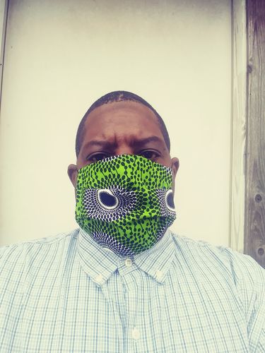 Customer photo review of 4 Mask & 4 Sock Combo