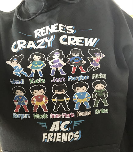 Customer photo review of This Super Grandma Belongs To Super Kids" Hoodie and sweatshirt, Sale is On ( Most Grandmas / NANA Buy 2-5 designs)