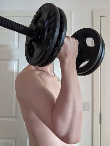 Customer photo review of STANDARD HOME gym Iron PLATE Disc  31mm