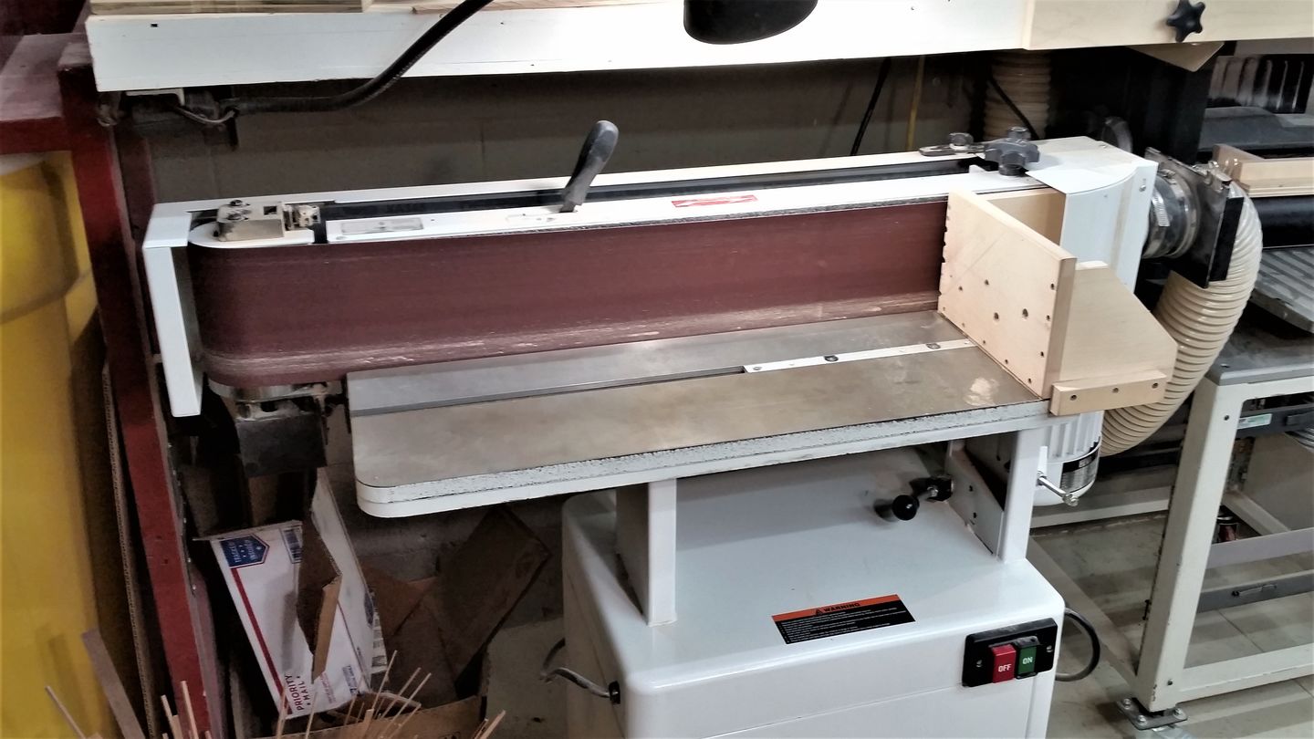 Customer photo review of 6 X 89 Inch Aluminum Oxide Sanding Belts, 2 Pack