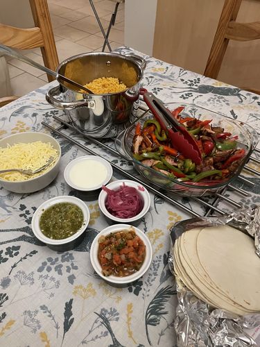 Customer photo review of Boojum Chicken Fajita Meal Kit For 4 People