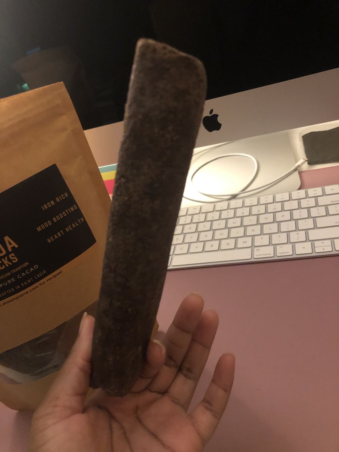 Customer photo review of Cocoa Sticks