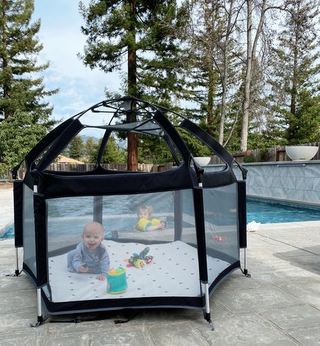 Customer photo review of Pop N' Go® Playpen