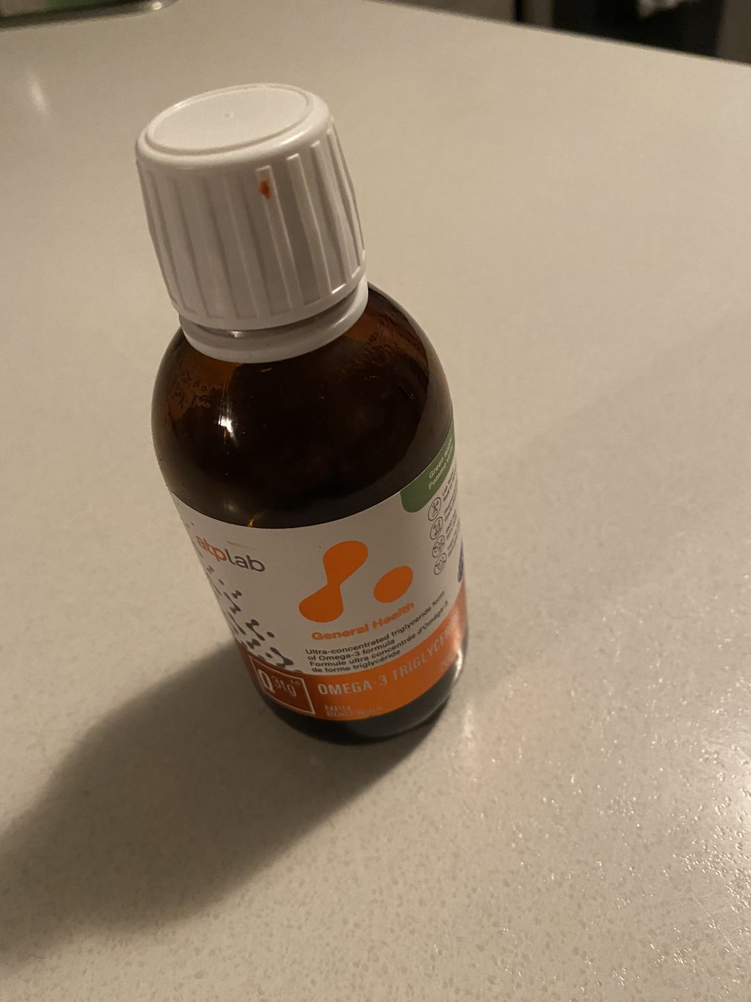 Customer photo review of ATP Lab - Oméga-3 Triglycéride 200mL