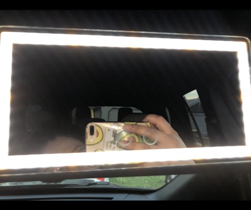 Customer photo review of Vespani LED Car Vanity Mirror