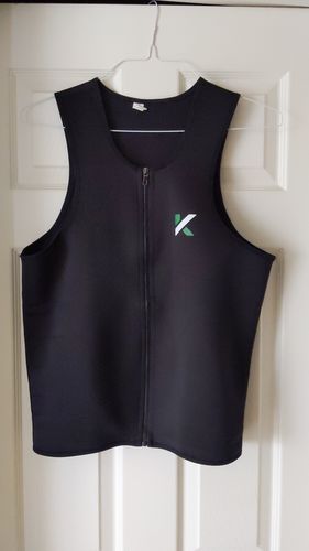 Customer photo review of Men's Zipper Neoprene Sauna Vest