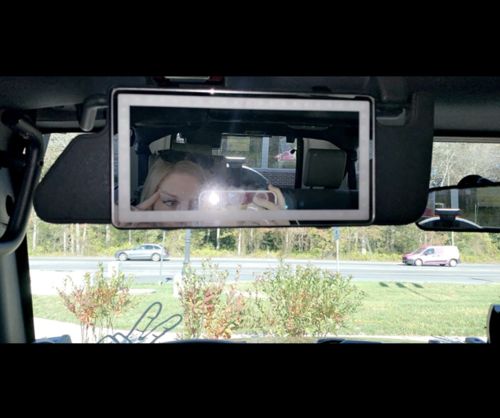 Customer photo review of Vespani LED Car Vanity Mirror