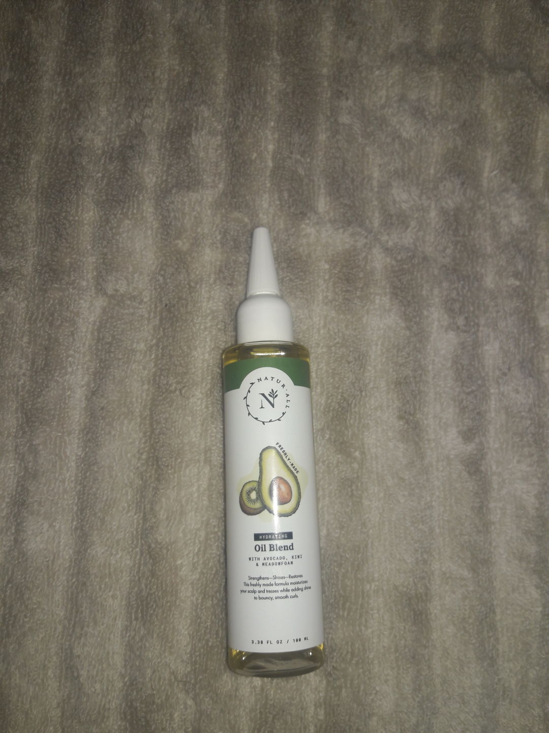 Customer photo review of Hydrating Oil Blend
