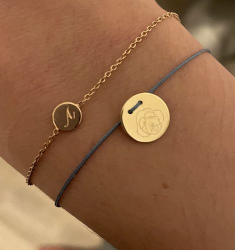 Customer photo review of Extra 14K Gold Pendant*