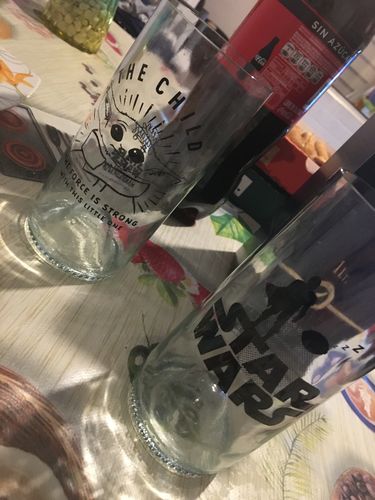 Customer photo review of The Mandalorian - Green Glass