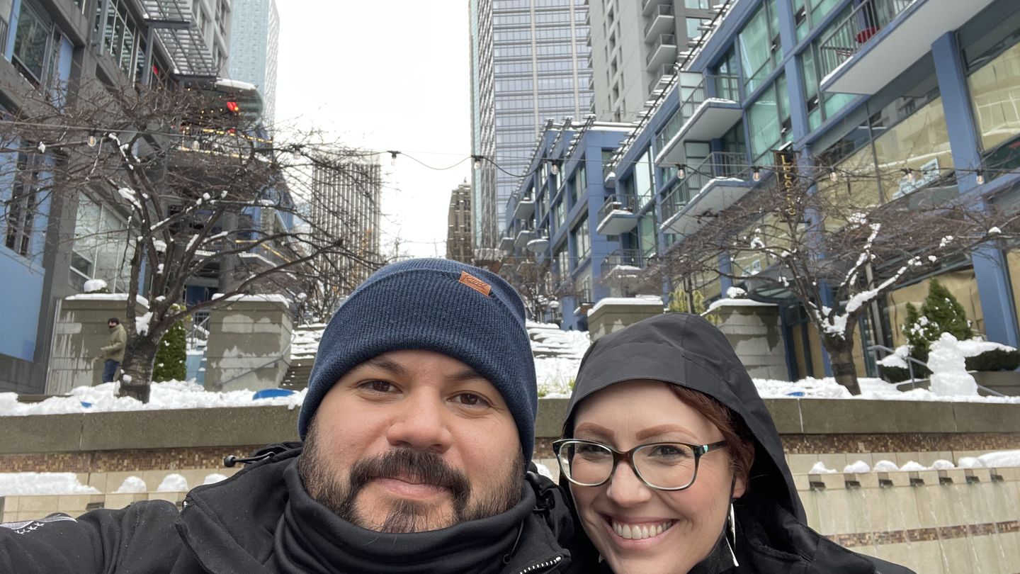 Customer photo review of Classic Blend RSVLTS Navy Beanie