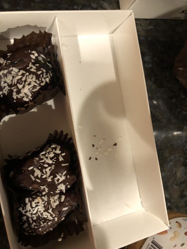 Customer photo review of Strawberry Filled Palm Bites