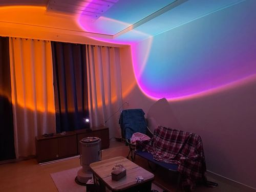 Customer photo review of Vespani Sunset Projector