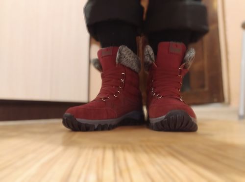 Customer photo review of Women's Snow Boots, Cold-Weather Boots [Limited SALE: Buy 2 Save More 15%]