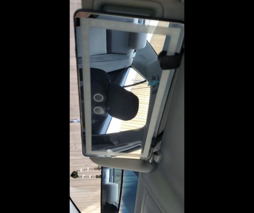 Customer photo review of Vespani LED Car Vanity Mirror