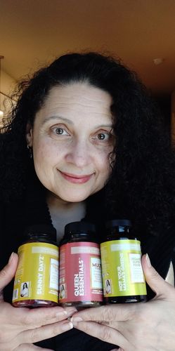 Customer photo review of NOT YOUR MAMA'S GREENS- Organic Superfood Formula Tablets (45 Day Supply/ .64 Cent A Day) CLICK HERE