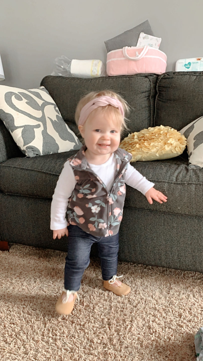 Customer photo review of Natural - Lace-Up Mary Jane - Soft Sole