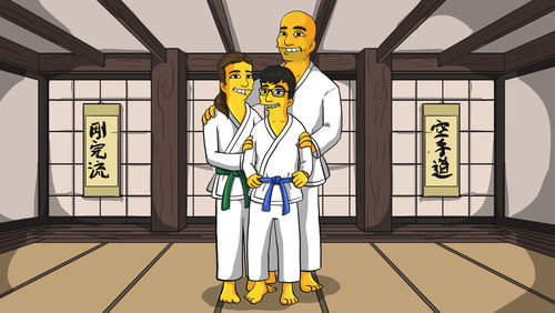 Customer photo review of RETRATO EM ARQUIVO DIGITAL FAMILIA AMARELA